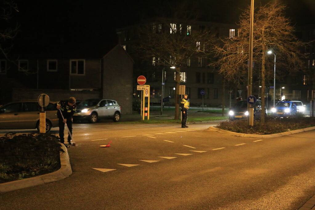 Fikse schade na aanrijding tussen twee autos
