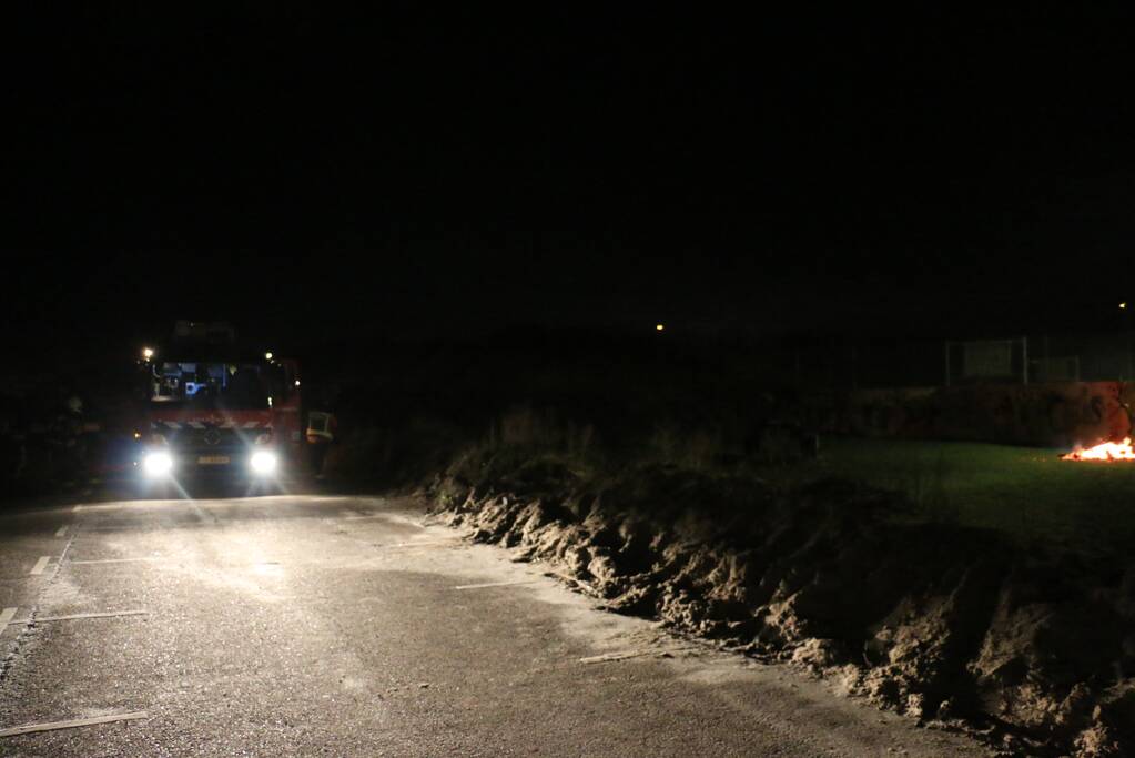 Klein brandje op skatepark snel geblust