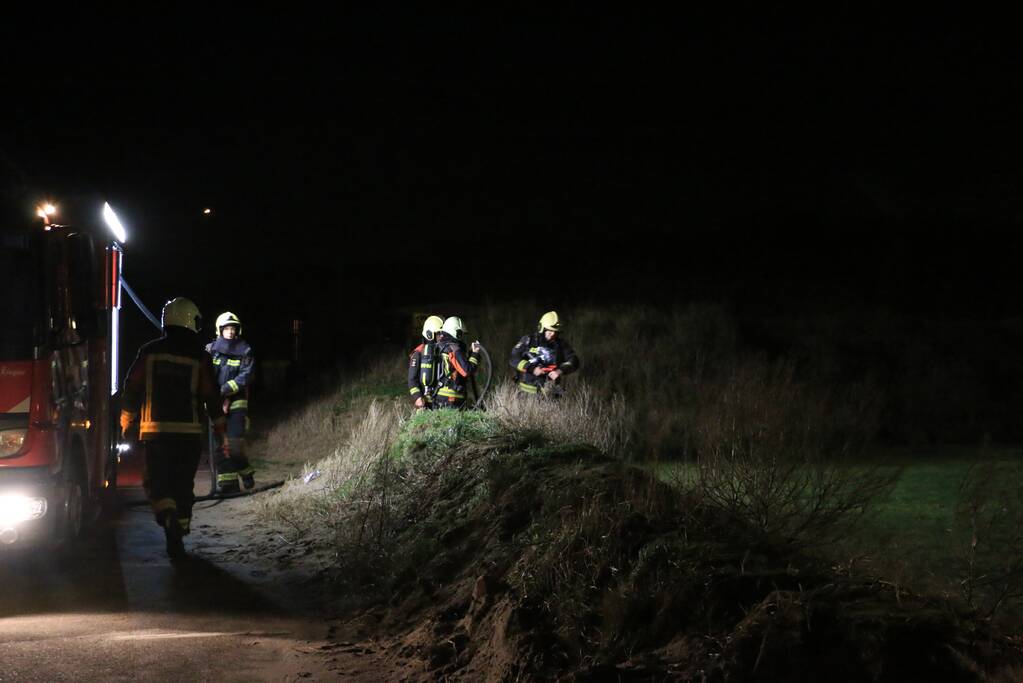 Klein brandje op skatepark snel geblust