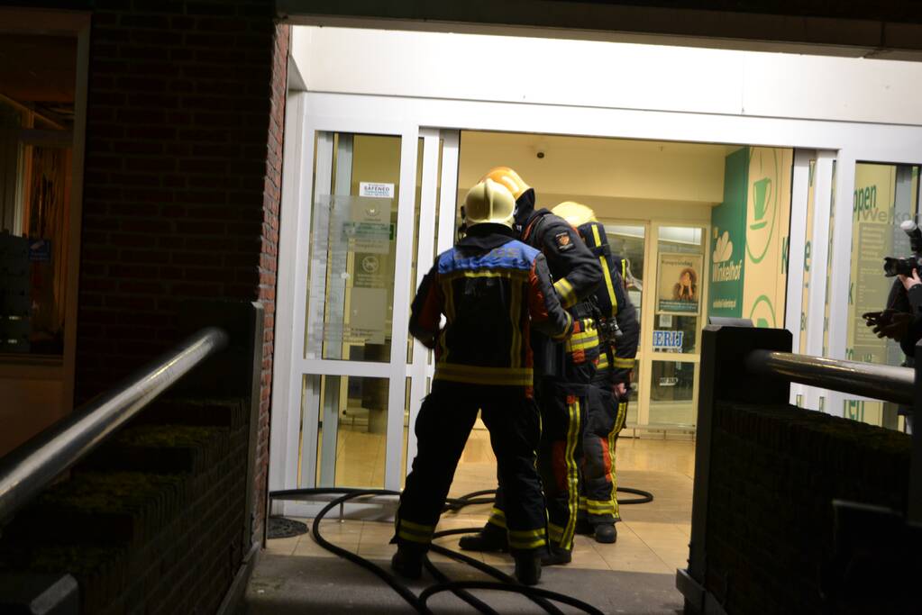 Rookontwikkeling in keuken chinees restaurant