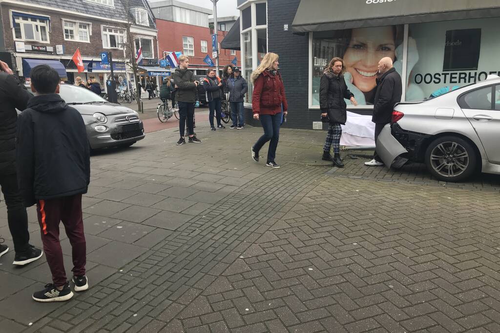 Gewonde na ongeval op kruising
