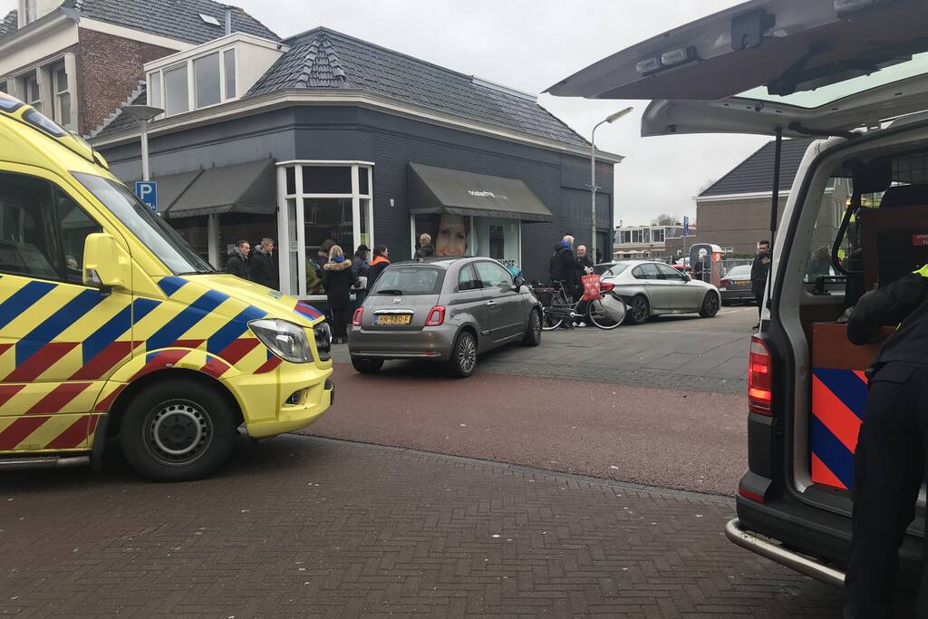 Gewonde na ongeval op kruising