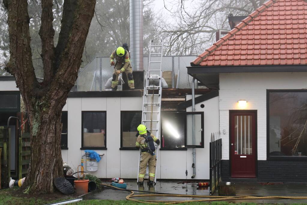 Brand in keuken Kantonees restaurant