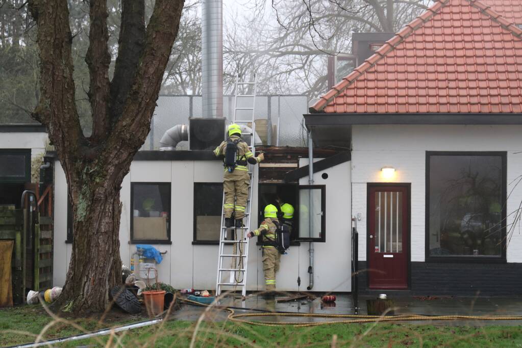 Brand in keuken Kantonees restaurant
