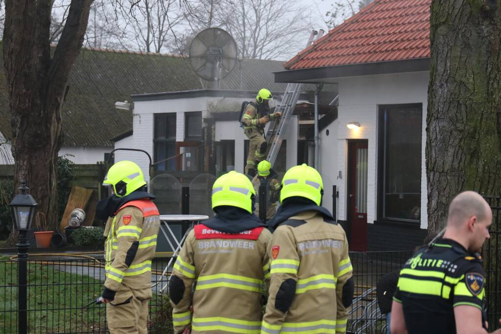 Brand in keuken Kantonees restaurant