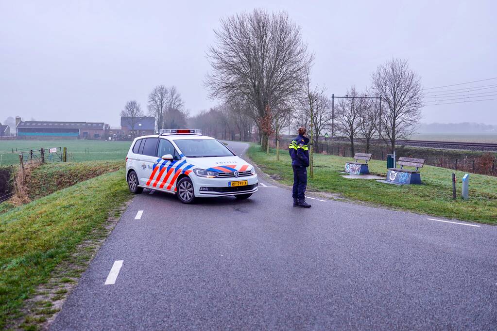 Geen treinverkeer na aanrijding met trein