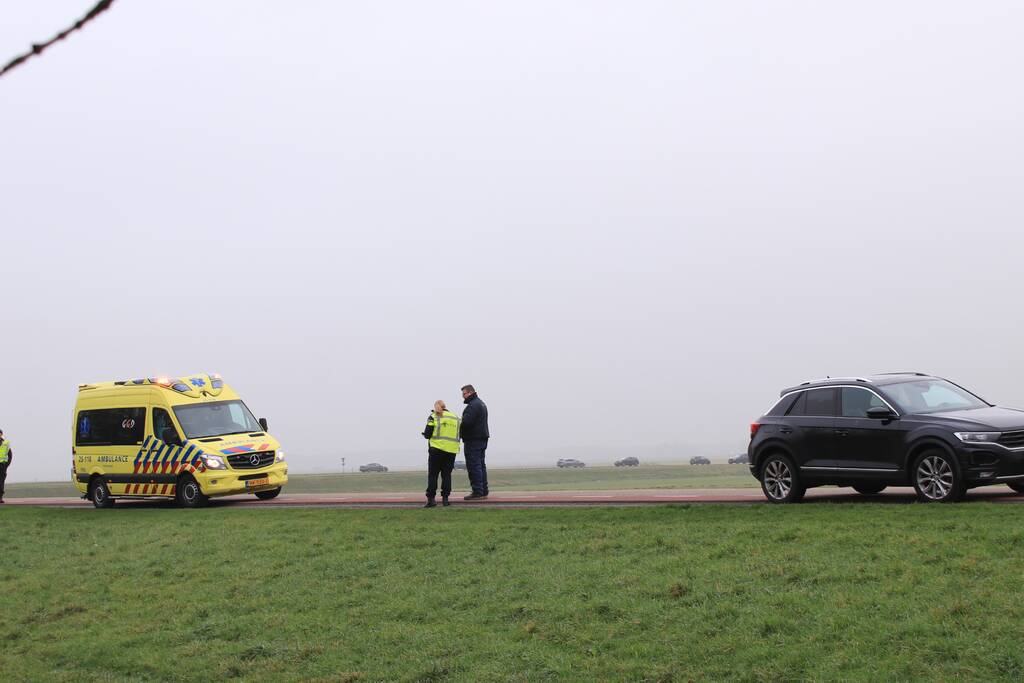Fietser gewond na aanrijding