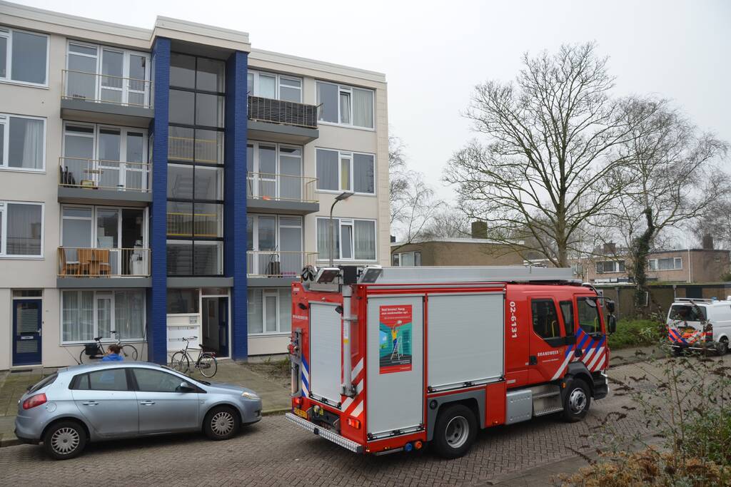 Pan met vet vat vlam