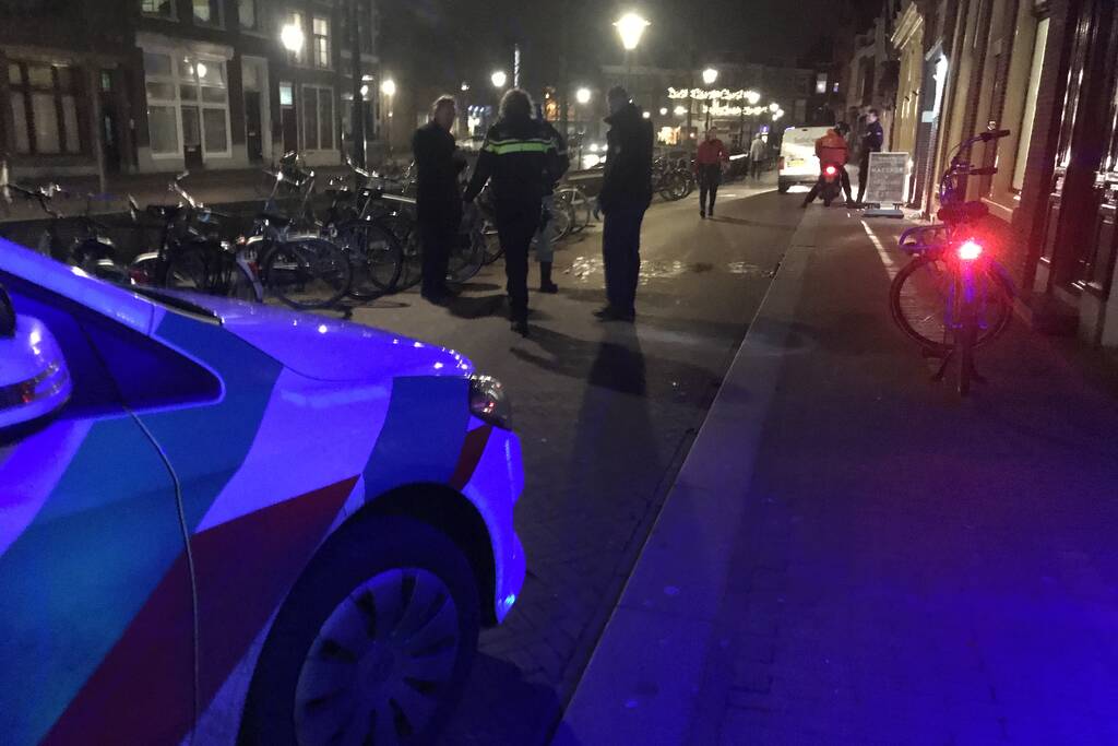 Fietser gewond na aanrijding met auto