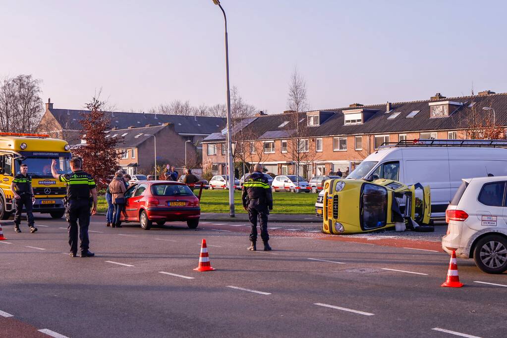 Flinke crash op kruising