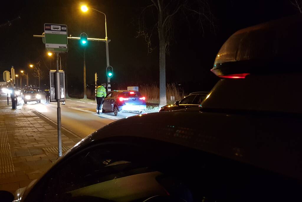 Politie houdt alcohol controle