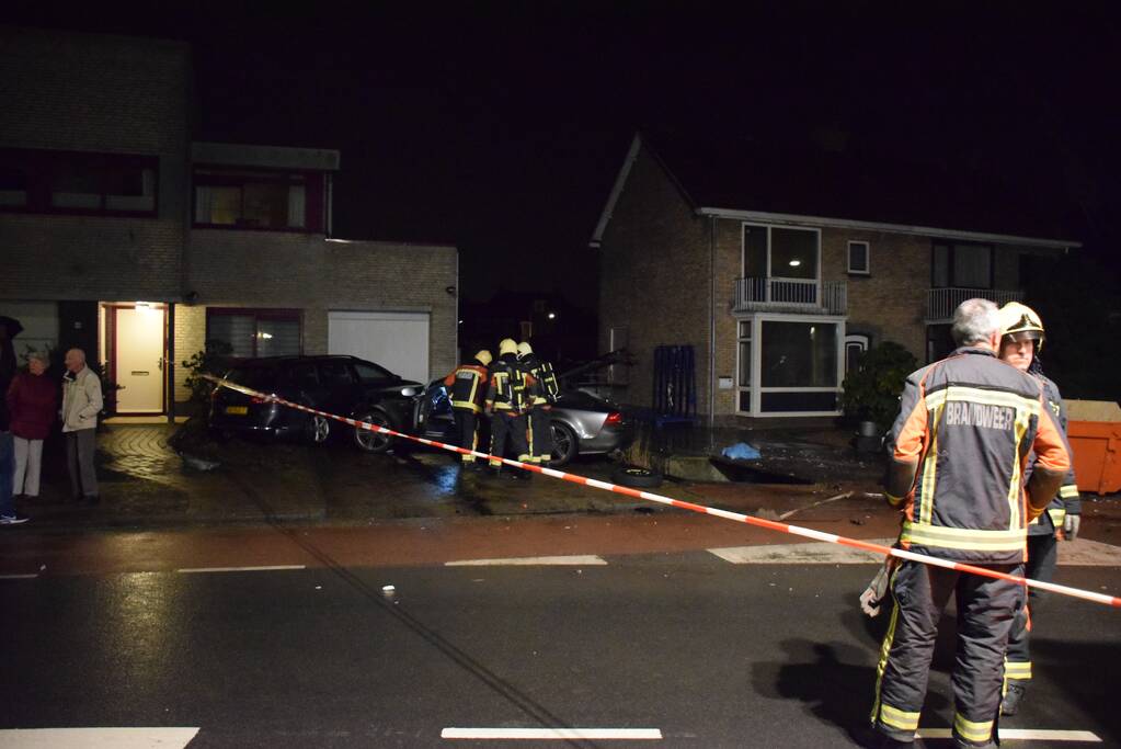 Bestuurder dure auto vlucht na eenzijdig ongeval