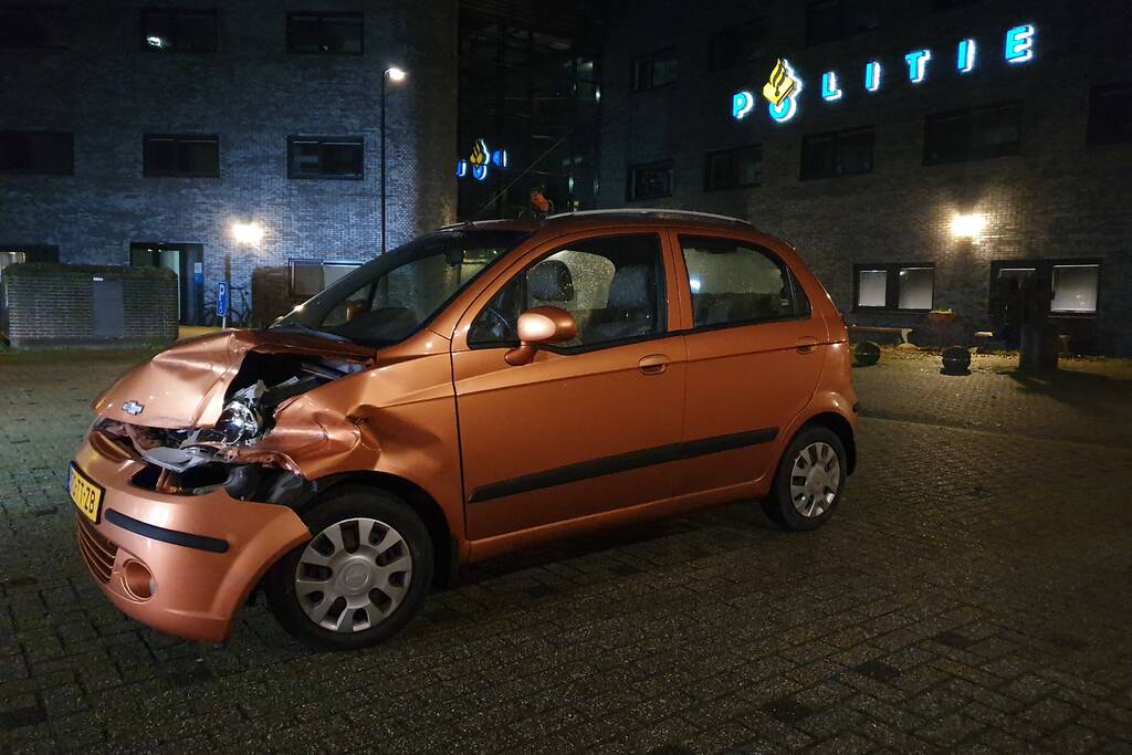 Auto verdwenen na ongeval in de beruchte bocht