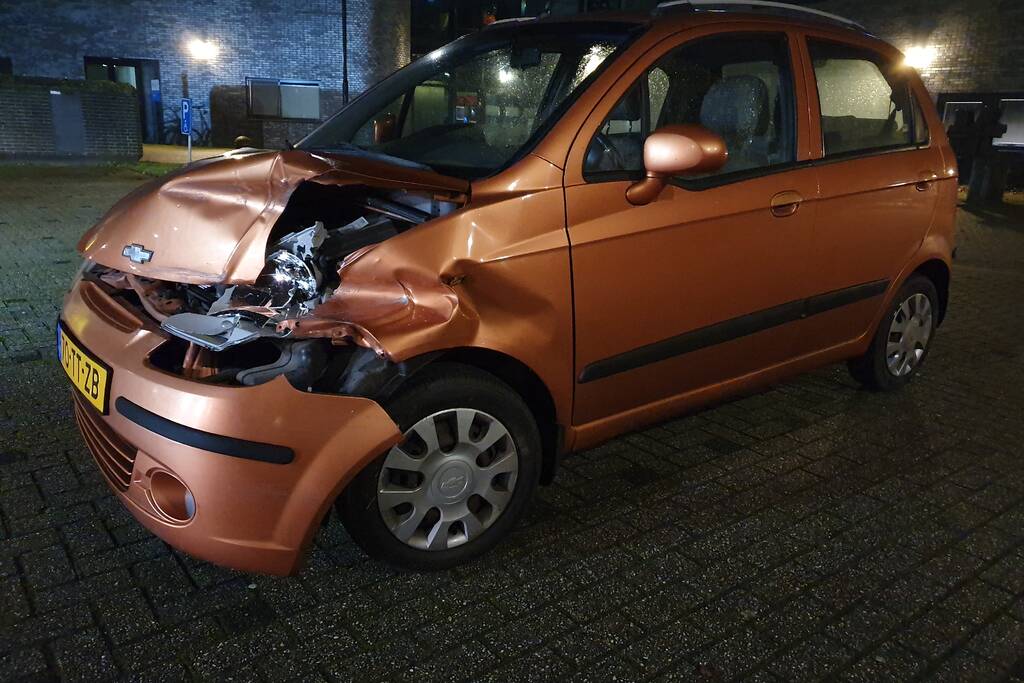 Auto verdwenen na ongeval in de beruchte bocht