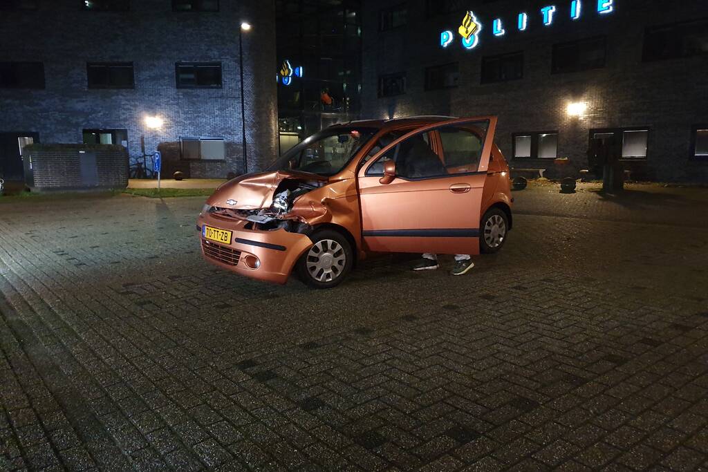 Auto verdwenen na ongeval in de beruchte bocht