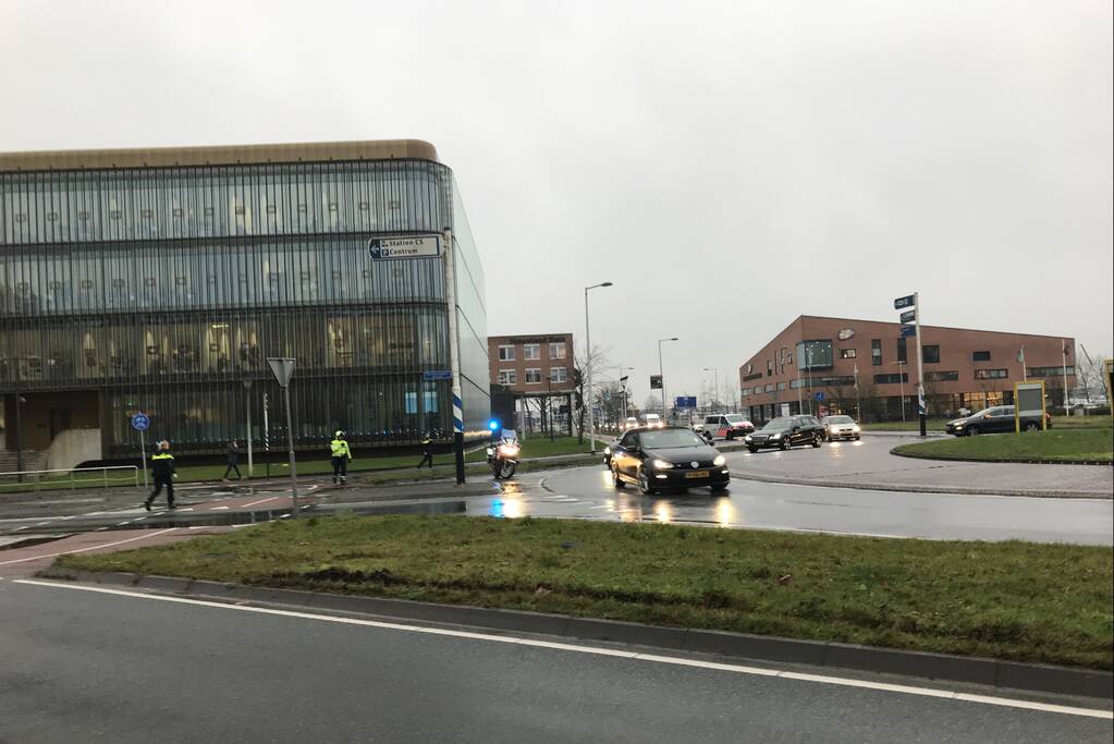 Gasleiding geraakt tijdens graafwerkzaamheden