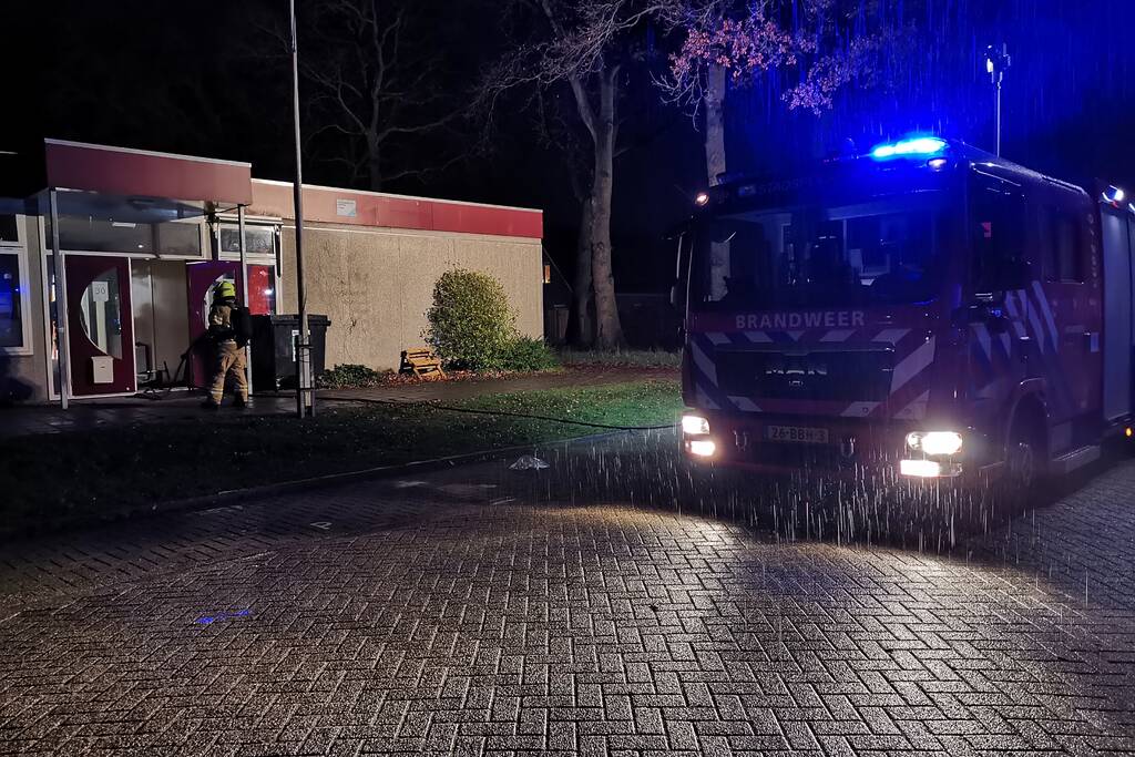 Brand in school 't Palet