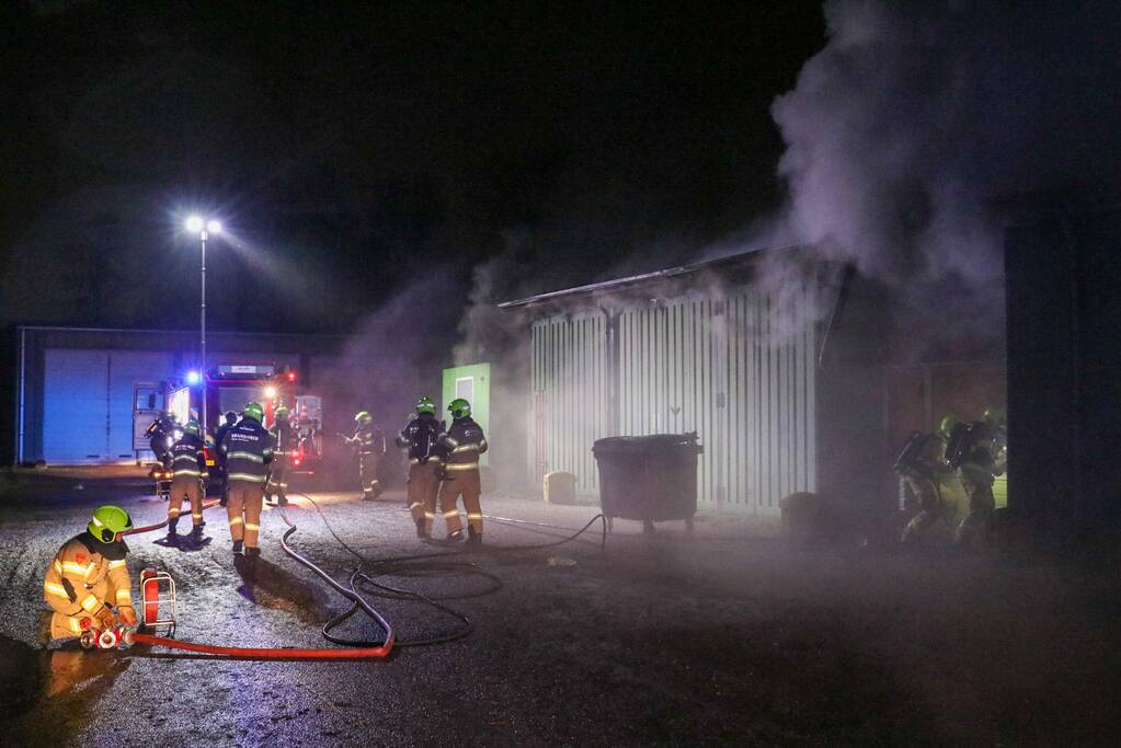 Mobilisatiecomplex in brand