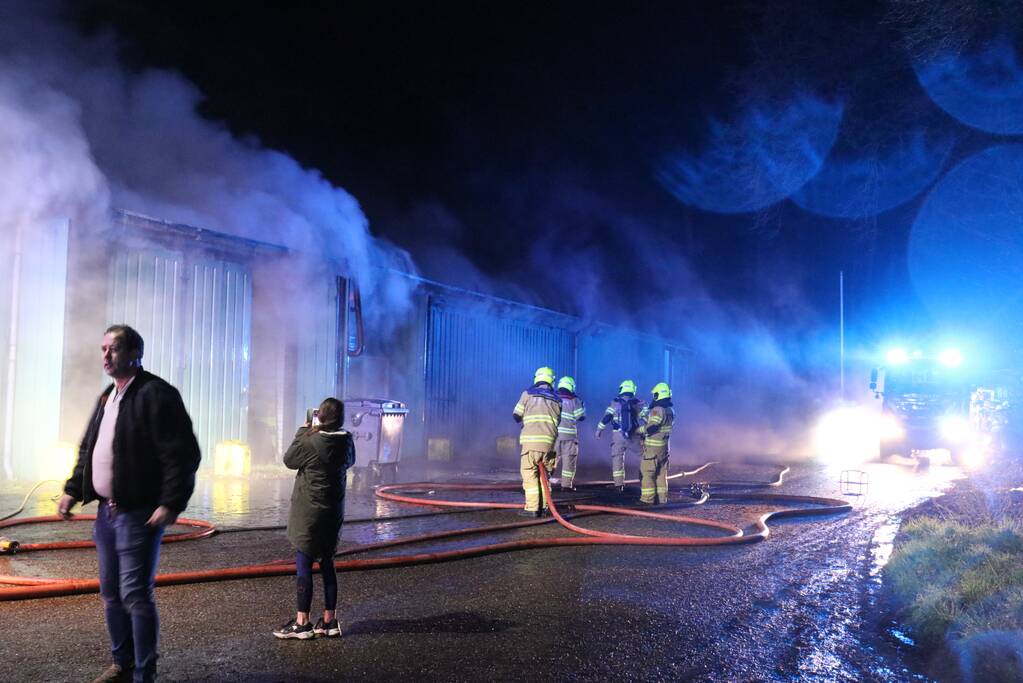 Mobilisatiecomplex in brand