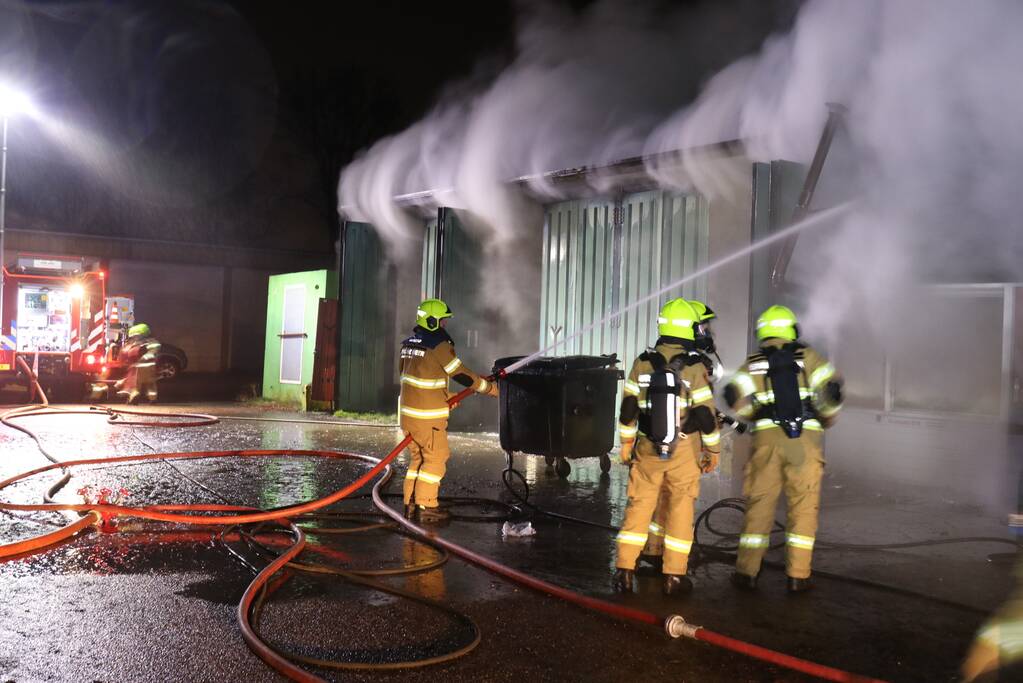 Mobilisatiecomplex in brand