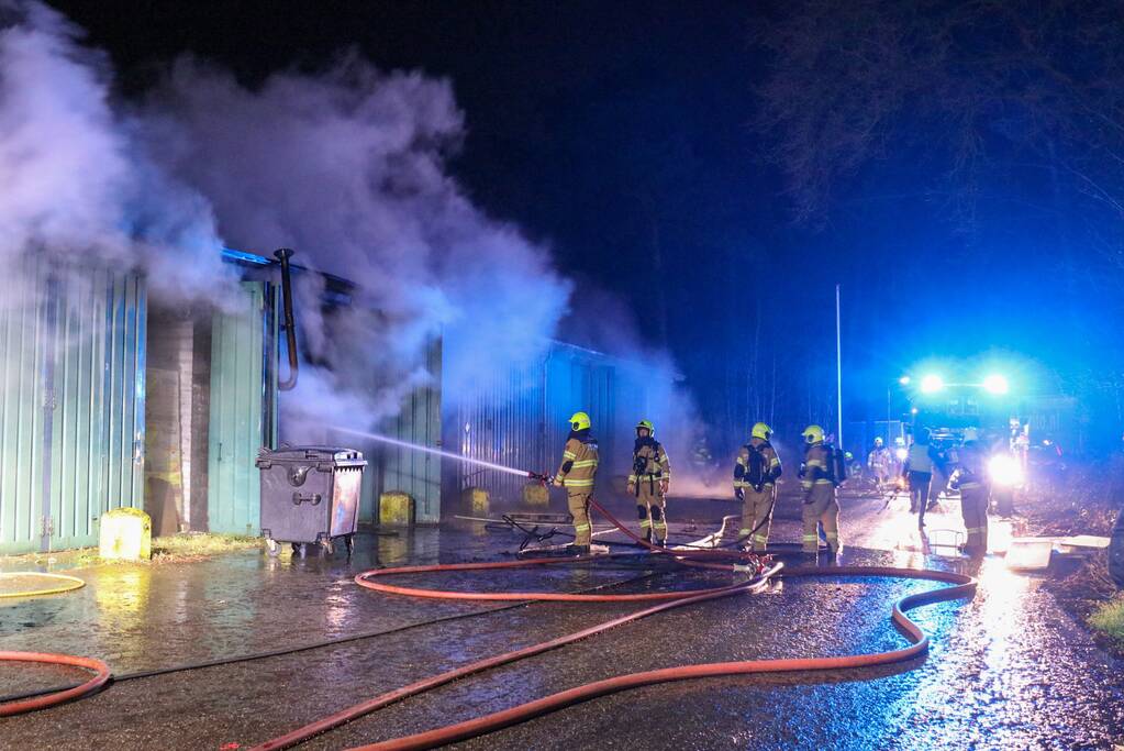 Mobilisatiecomplex in brand