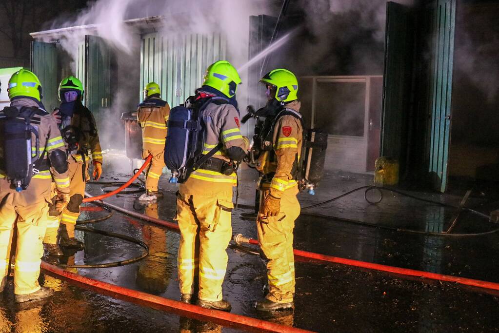 Mobilisatiecomplex in brand