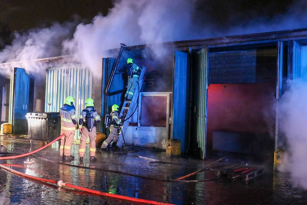 Mobilisatiecomplex in brand