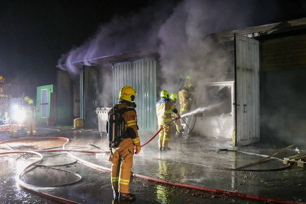 Mobilisatiecomplex in brand