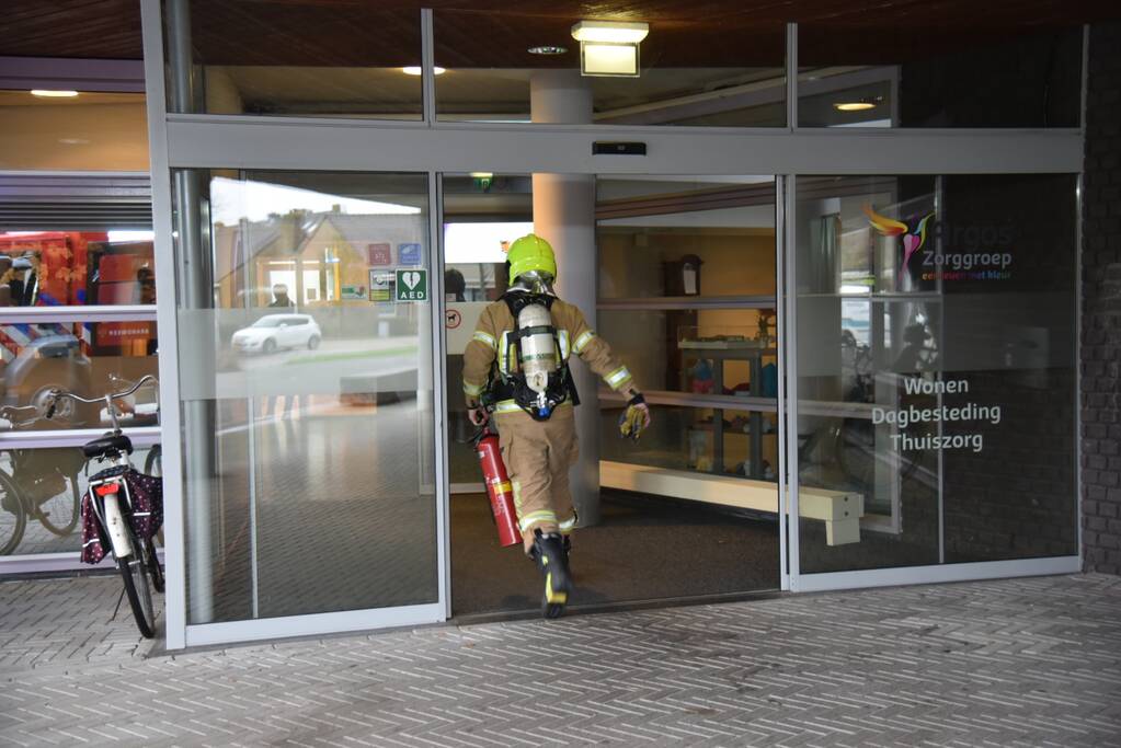 Brand in meterkast verzorgingshuis