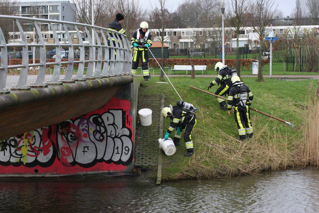 Veel bekijks bij brandweeroefening