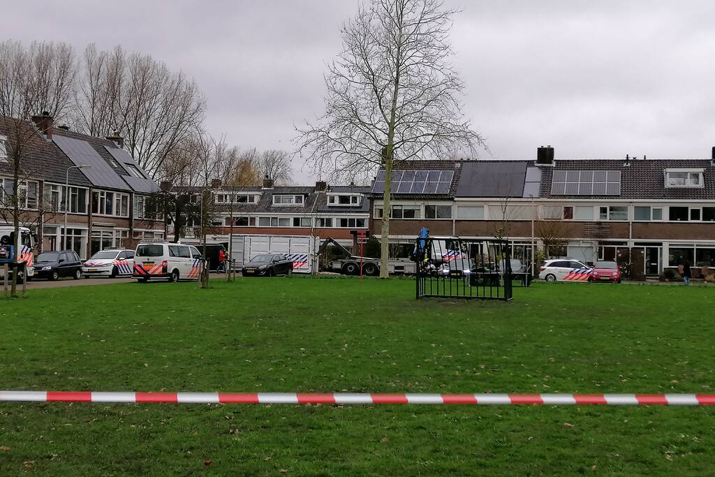 Man (82) overleden door brand in garagebox