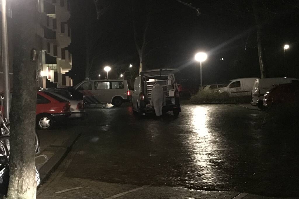 Inbreker overleden na val van flat