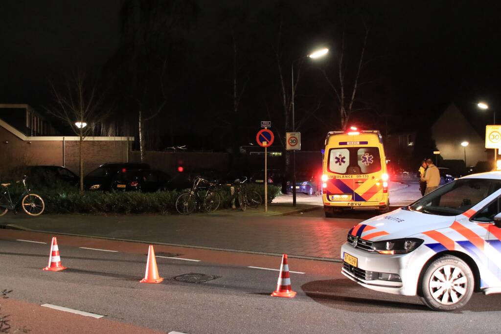 Fietser gewond na aanrijding met personenauto