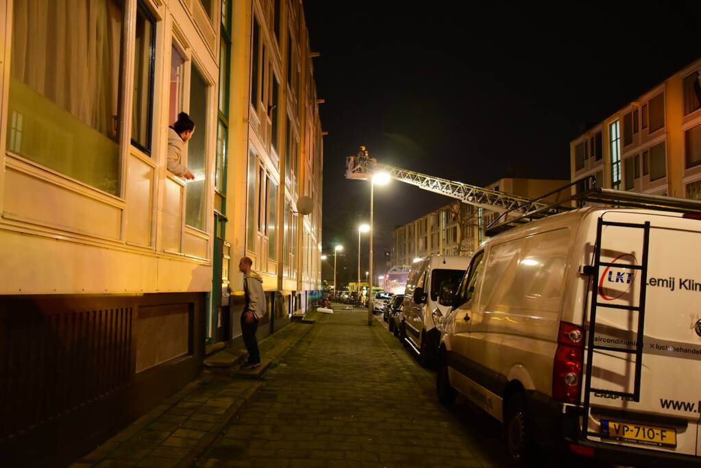 Meerdere gewonden bij brand in portiekflat