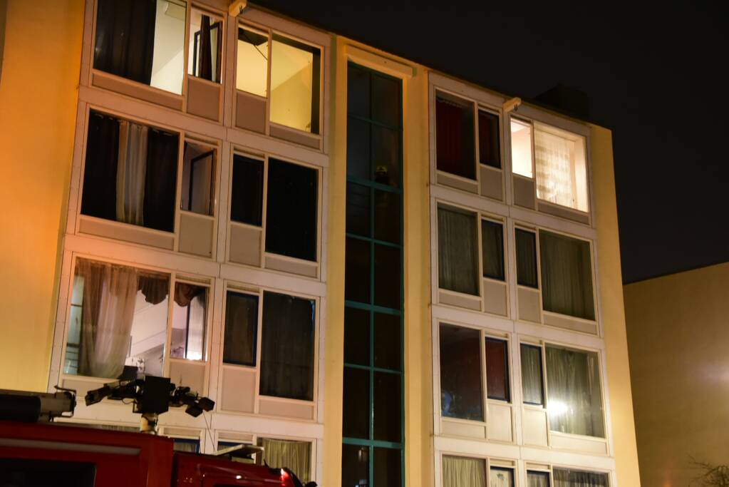 Meerdere gewonden bij brand in portiekflat