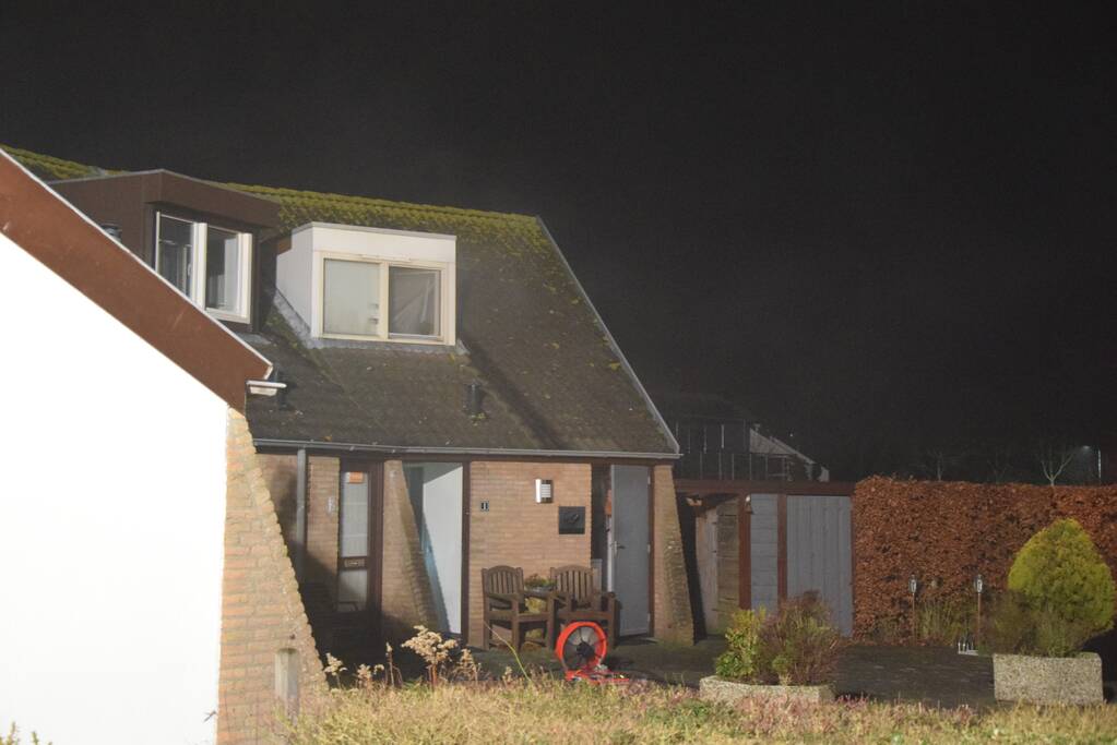 Flinke rookschade na brand in vakantiewoning