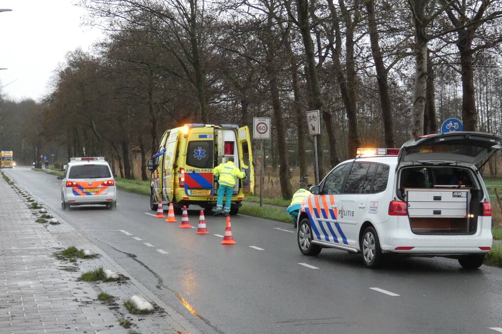 Brommerrijder gewond na val