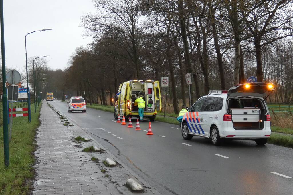 Brommerrijder gewond na val