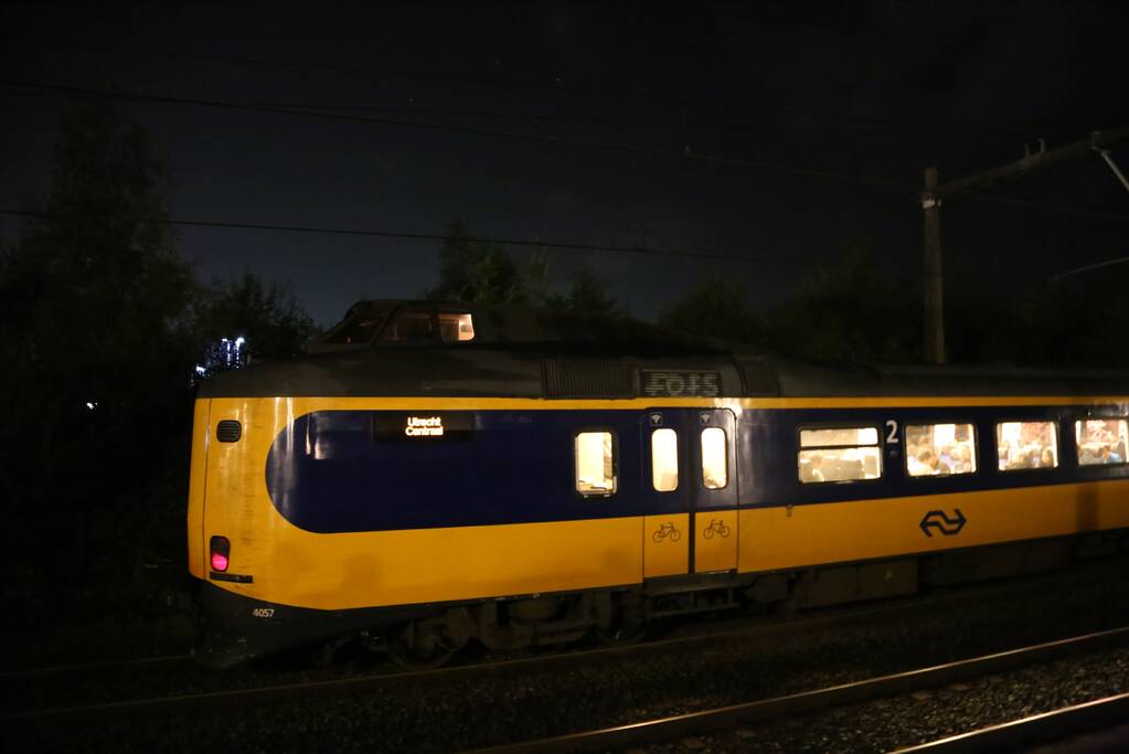 Geen treinverkeer na ongeval