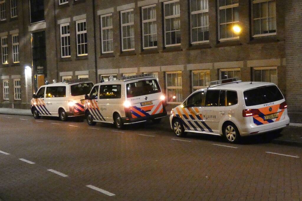 Politie doet inval in woning