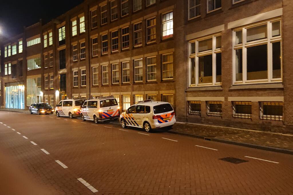 Politie doet inval in woning