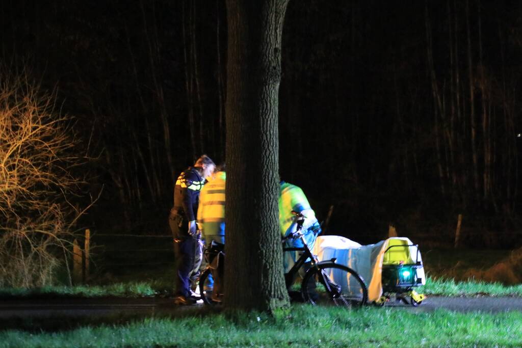 Fietser gewond na val