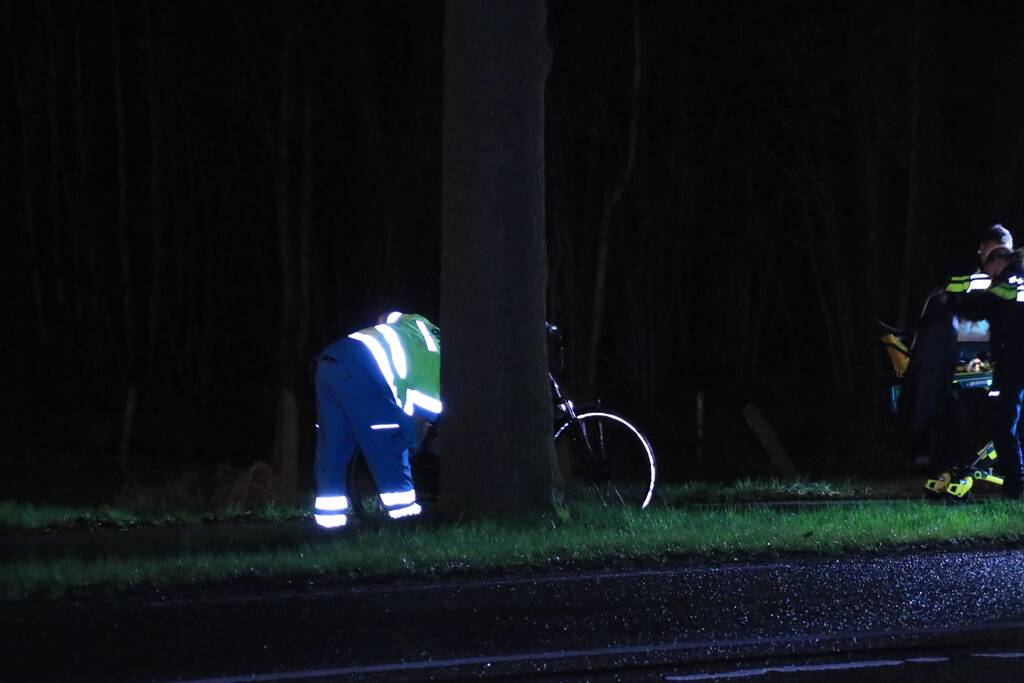 Fietser gewond na val