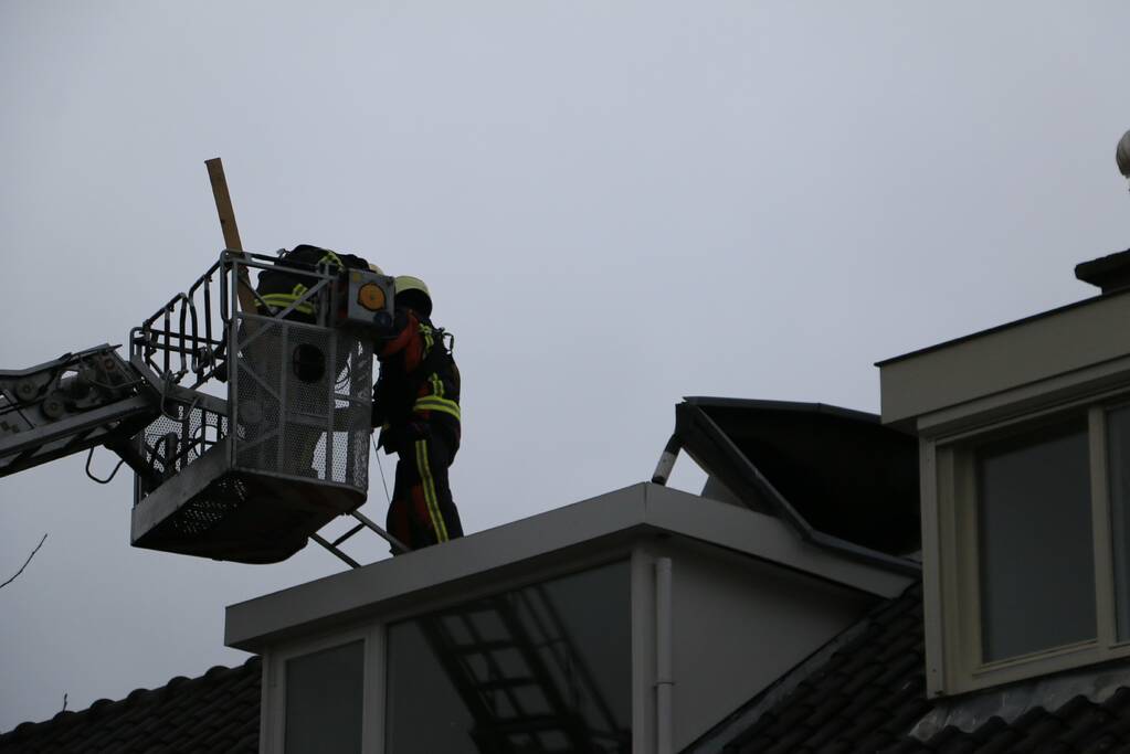 Hulpdiensten druk met stormschades