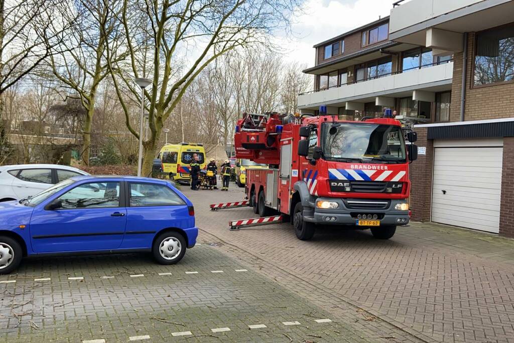 Persoon gewond bij ongeval in woning