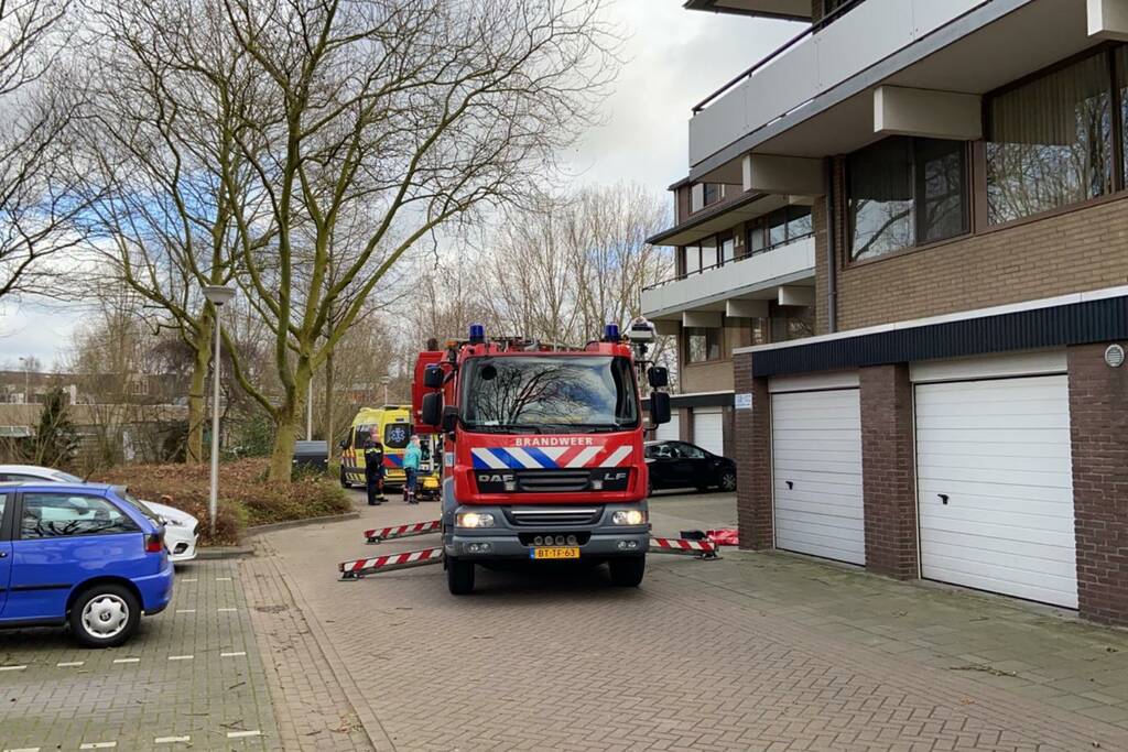 Persoon gewond bij ongeval in woning