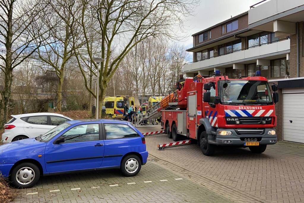 Persoon gewond bij ongeval in woning
