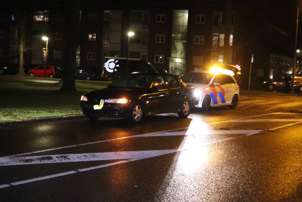 Fietser gewond na aanrijding met personenauto