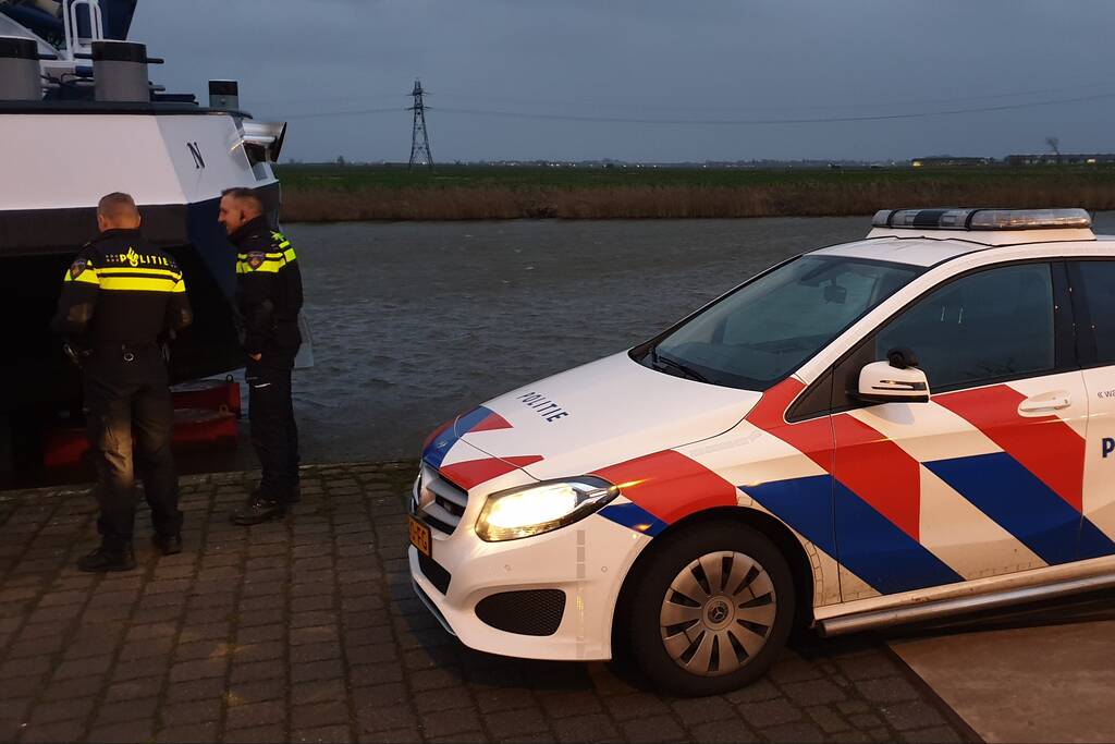 Voertuig te water geraakt