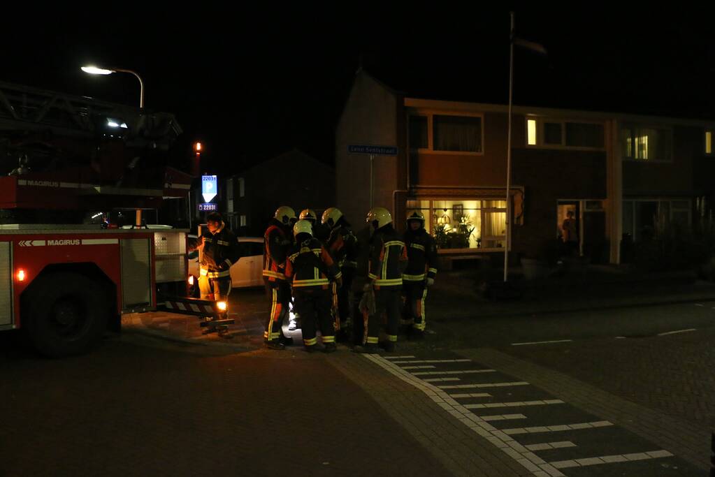 Dakrand los door harde wind